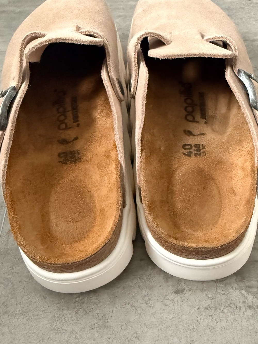 Birkenstock Boston Papillio chunky platform clogs, women Size 9-9.5 (EUR 40) - Picture 10 of 14